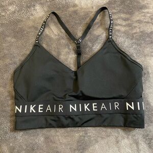 💜Nike Indy Air Graphic Black Sports Bra 💜